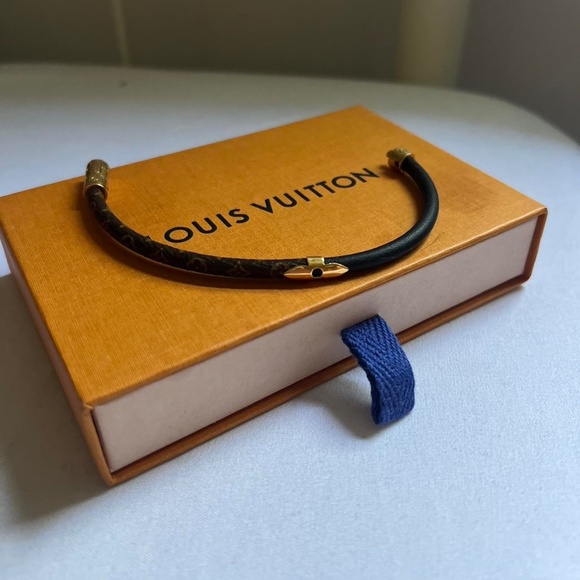 Louis Vuitton Black and Gold Bracelet - Picture 3 of 3